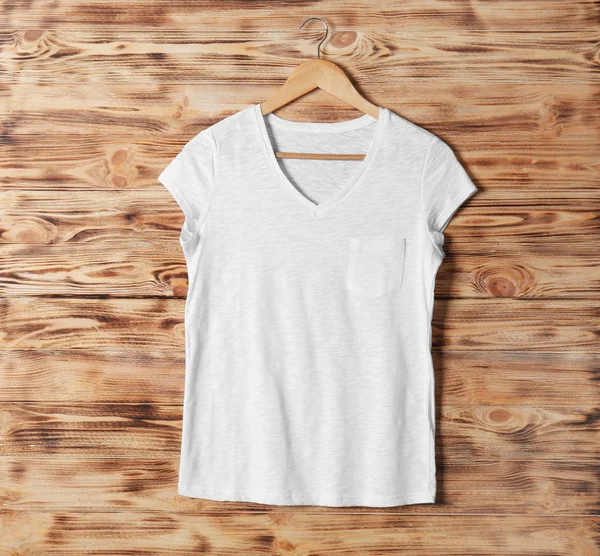 Blank white t-shirt — Stock Photo, Image
