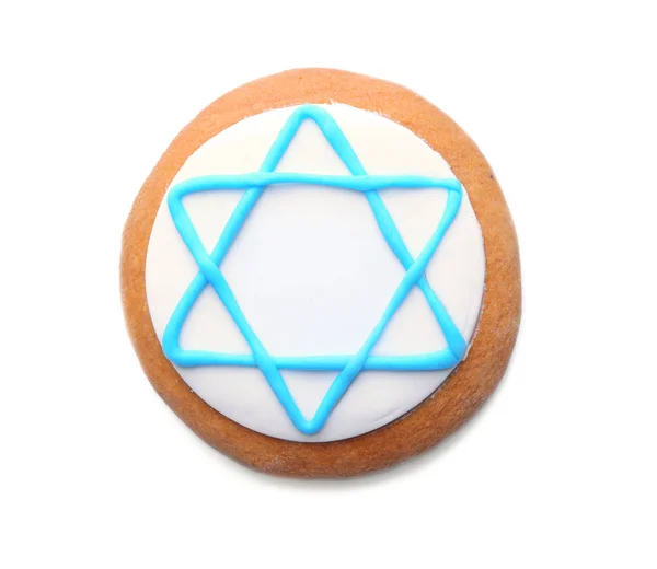 Gustoso biscotto glassato per Hanukkah — Foto Stock