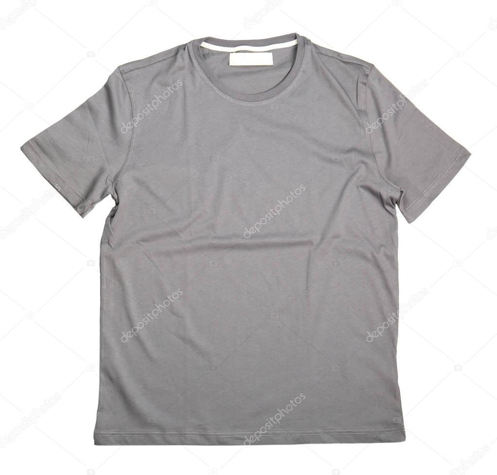 Blank grey t-shir