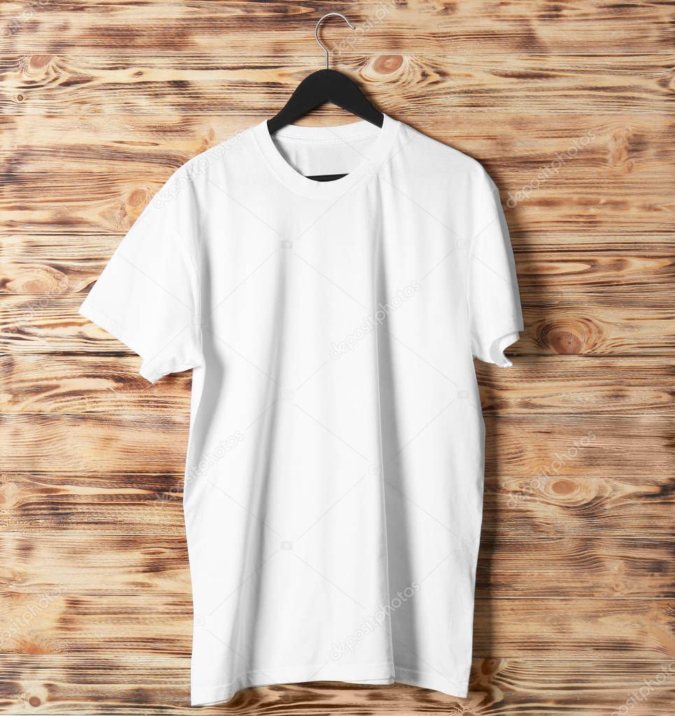 Blank white t-shirt