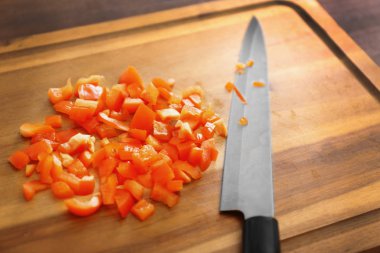 Taze doğranmış biber 