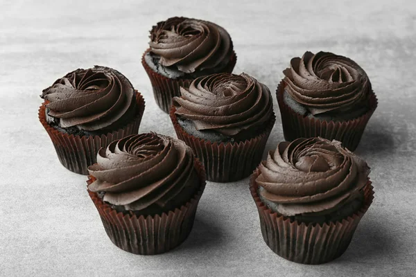 Lekkere chocolade cupcakes — Stockfoto