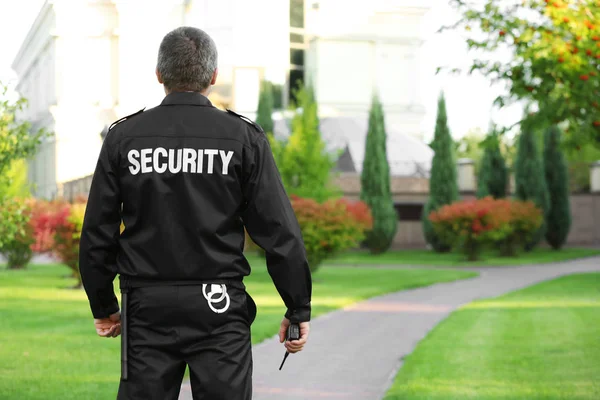 Guardia di sicurezza maschile — Foto Stock