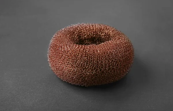 Коричневий пончик bun — стокове фото