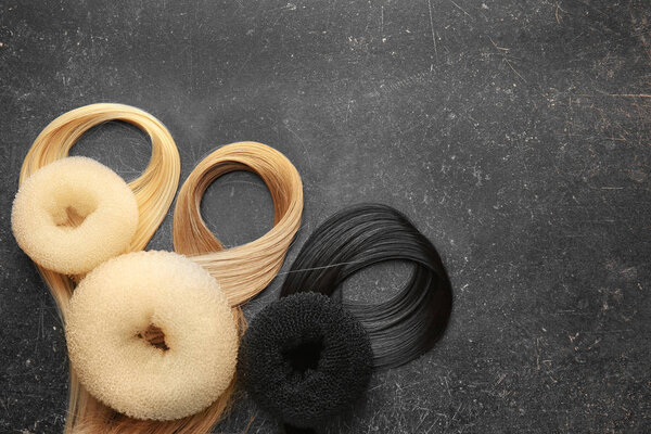 pile of Accessory for hairstyle