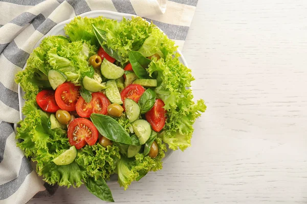 Lezzetli sebze salatası — Stok fotoğraf
