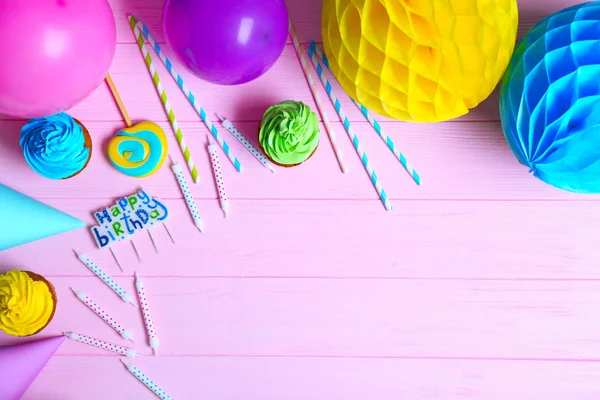 Bright birthday background — Stock Photo, Image