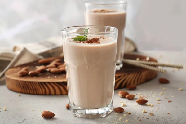 Délicieux milk shake noix — Photo