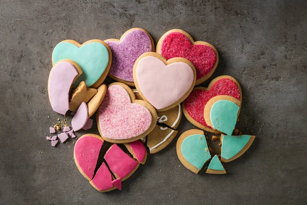 Heart shaped cookies — Stock Photo, Image