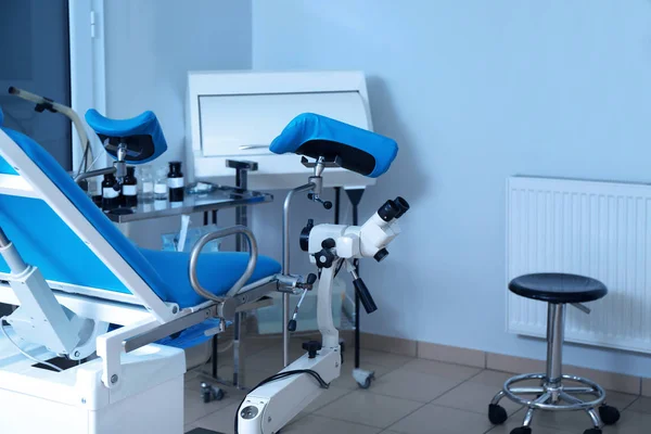 Gynecological room with chair — Stock Photo, Image