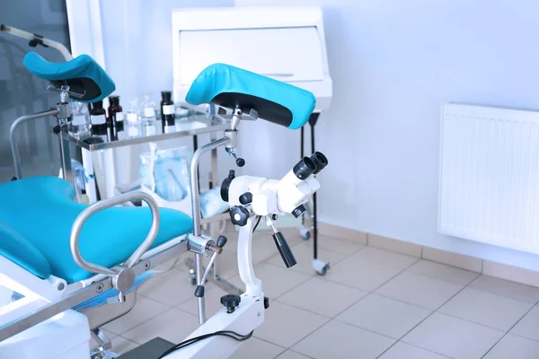 Gynecological room with chair — Stock Photo, Image