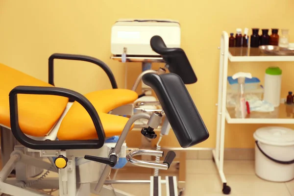 Gynecological room with chair — Stock Photo, Image