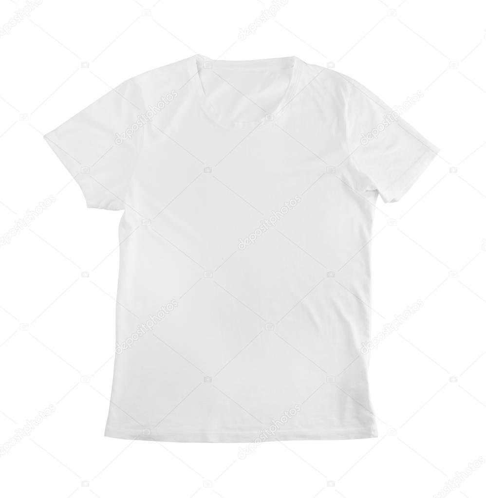 Blank white t-shirt 