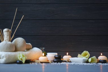 Spa uygulamaları masada