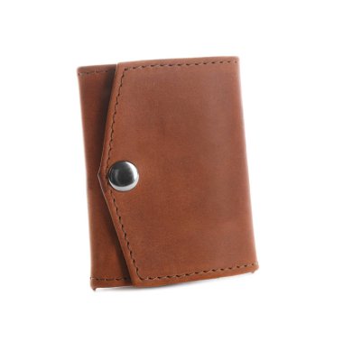 kahverengi deri cüzdan