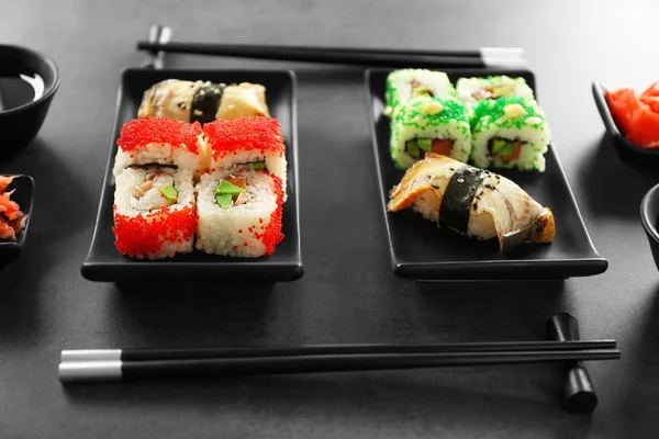 Delicious sushi set — Stock Photo, Image