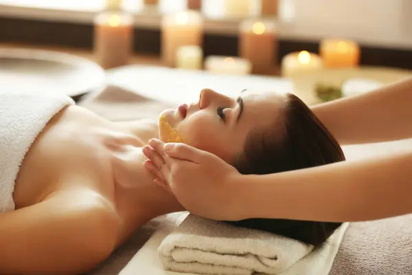 Spa concept with woman