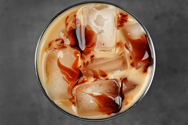 Ledová káva s mlékem — Stock fotografie