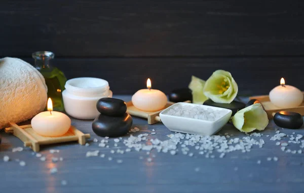 Spa treatments on table — Stock Photo, Image