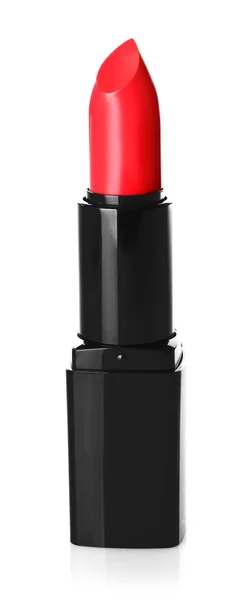 Red lipstick  on white — Stock Photo, Image