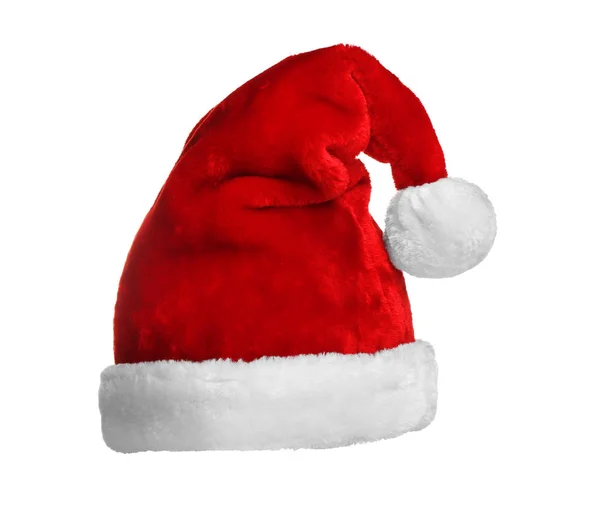 Santa red hat isolated — Stock Photo, Image