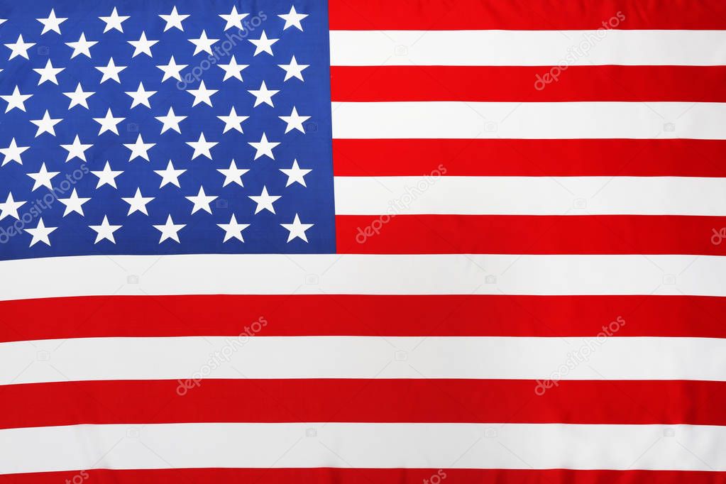 National flag of United States of America
