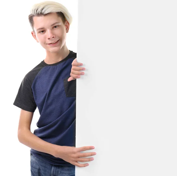 Cute teenager boy — Stock Photo, Image