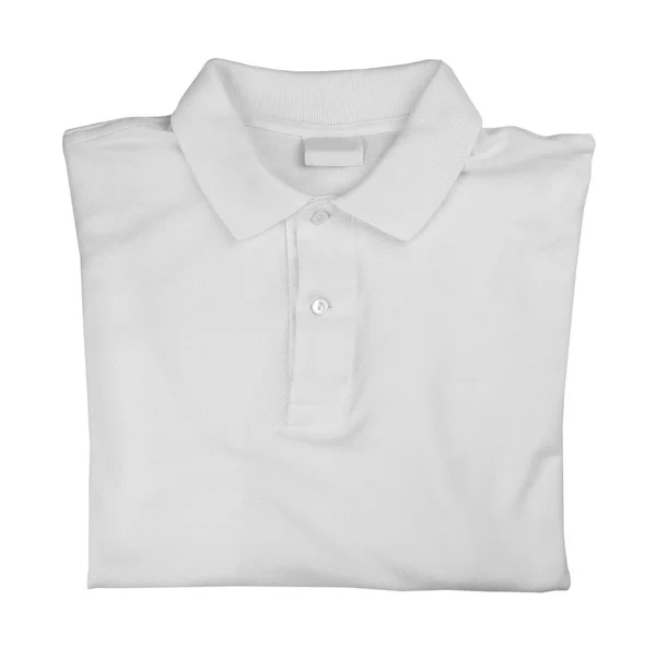 Camisa pólo em branco — Fotografia de Stock