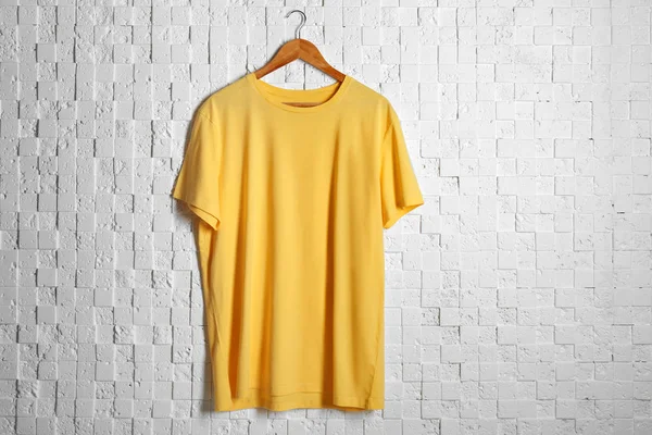 Blank yellow t-shirt