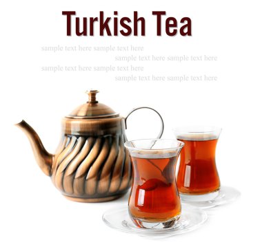 Geleneksel gözlük Türk çayı