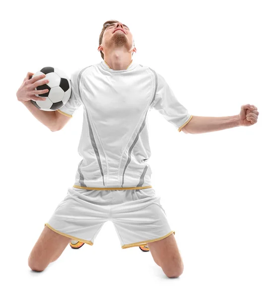 Professioneel football speler — Stockfoto
