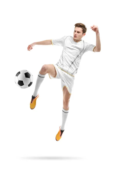 Jogador de futebol profissional — Fotografia de Stock