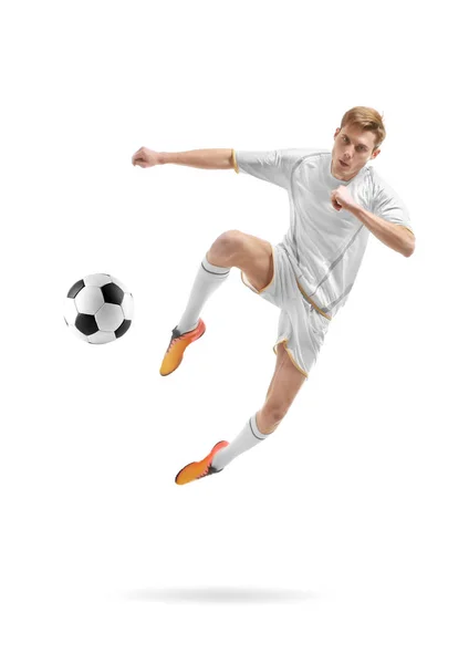 Professioneel football speler — Stockfoto