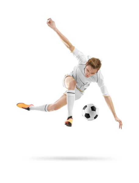 Professioneel football speler — Stockfoto