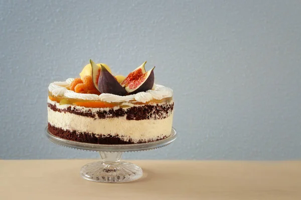 맛 있는 크림 케이크 — 스톡 사진