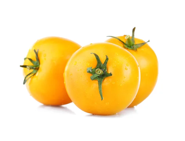 Żółty dojrzałe pomidory — Zdjęcie stockowe