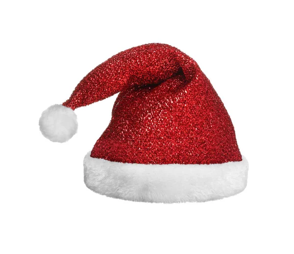 Santa red hat isolated — Stock Photo, Image