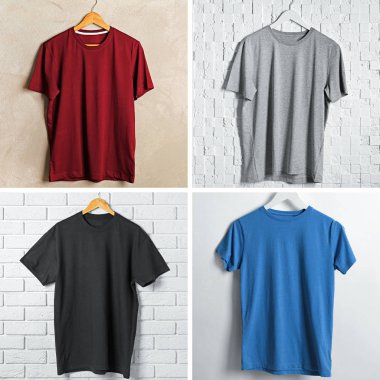 Kolaj şık t-shirtler