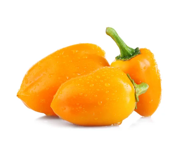 Yellow sweet peppers — Stock Photo, Image