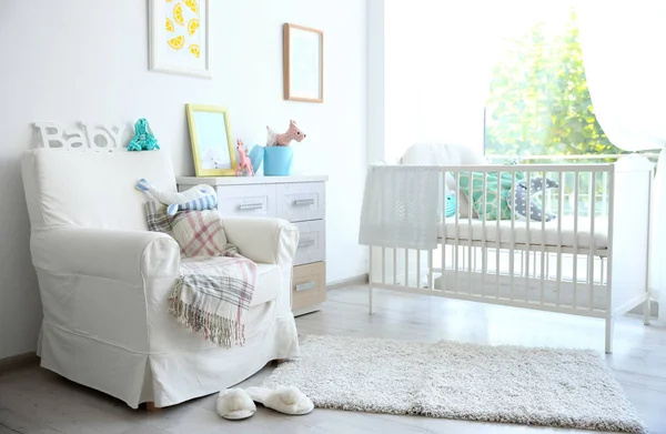 현대 아기 방 — 스톡 사진