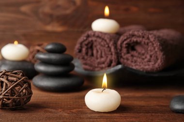 Güzel spa kompozisyonu