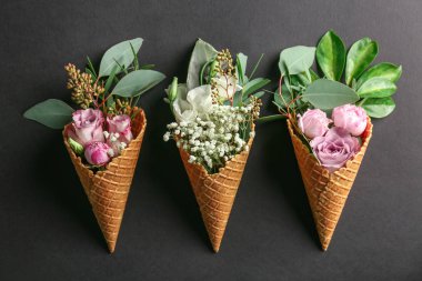 Gözleme koniler bileşimi