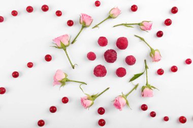 renkli çiçek battern