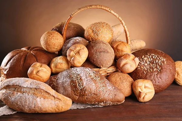 Veel divers brood — Stockfoto