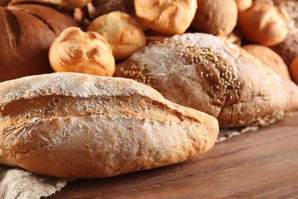 Lot of different bread — Stock Photo, Image