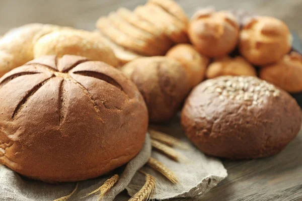 Dużo świeżego chleba — Zdjęcie stockowe