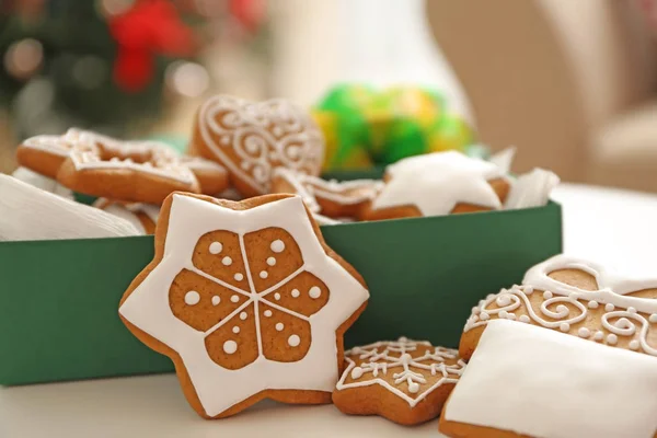 Smakelijke peperkoek cookies — Stockfoto