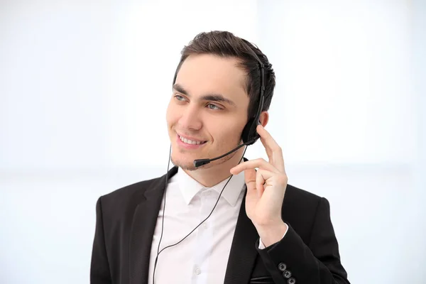 Callcenter-Betreiber — Stockfoto