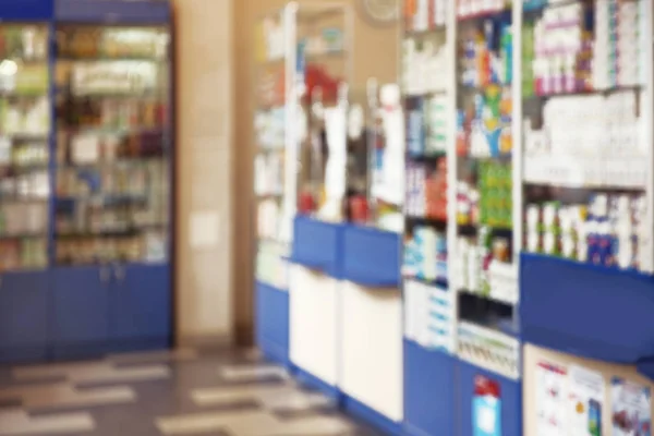 Blurred pharmacy drugstore — Stock Photo, Image