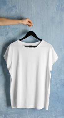 Boş beyaz t-shirt